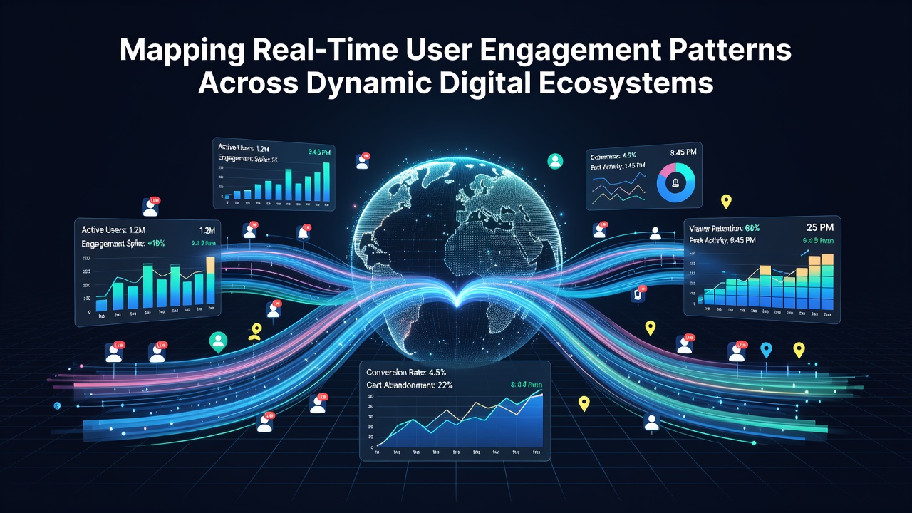 Mapping Real-Time User Engagement Patterns Across Dynamic Digital Ecosystems