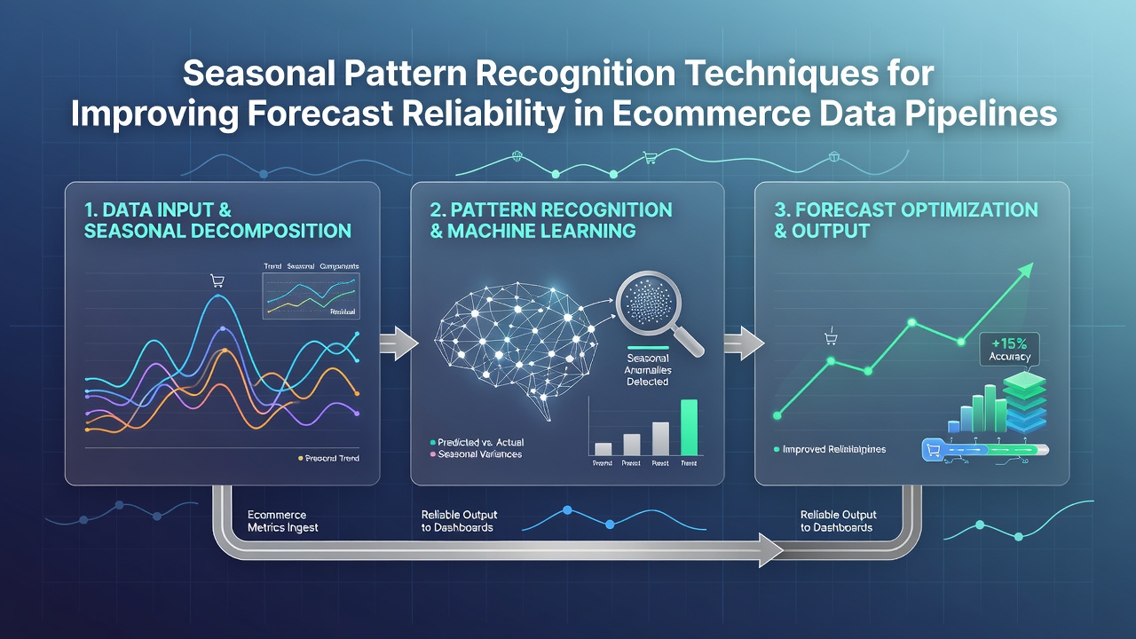 Seasonal Pattern Recognition Techniques for Improving Forecast Reliability in Ecommerce Data Pipelines
