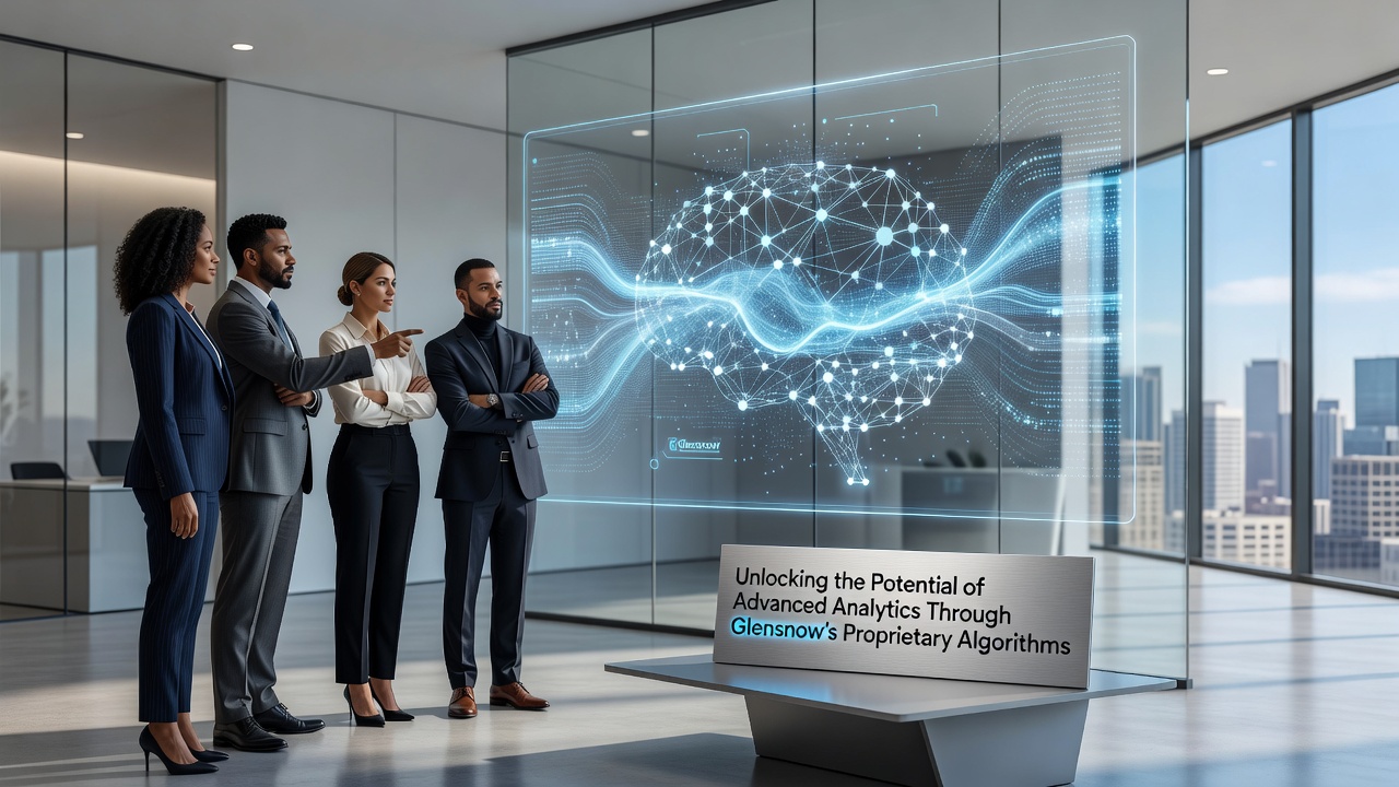 Detailed view of algorithmic output dashboards used in enterprise analytics environments